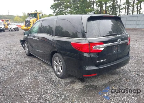 2020 Honda Odyssey Ex-L/Ex-L W/Navi Res from USA, damaged, VIN 5FNRL6H70LB029460